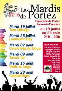 Affiches Mardis de Portez 2016