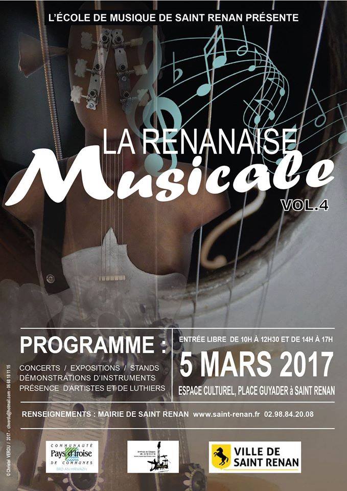 Affiche du Salon de la Musique (05/03/17)