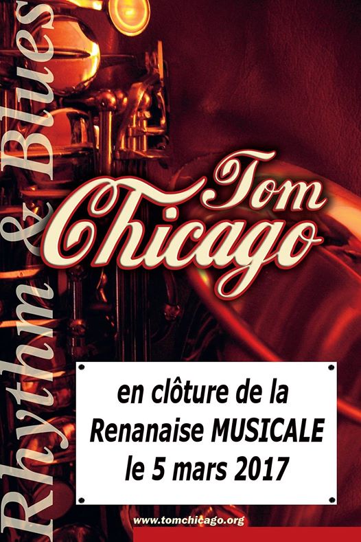 Affiche du concert à St Renan pour le Salon de la Musique (05/03/17)